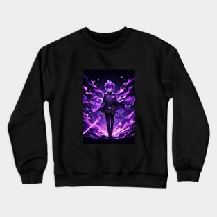 Unleash the powers with magical flames 2nd edition Crewneck Sweatshirt